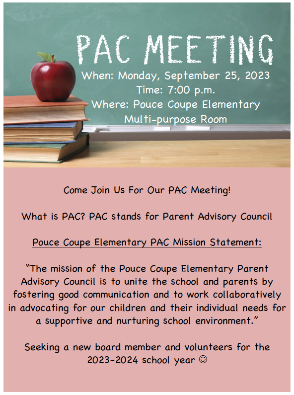 PAC meeting School District 59